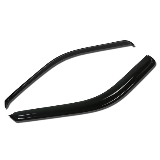 PROTECTOR DE VENTANA WINDOW VISORS - 99-16 FORD F-250, F-350, F-450, F-550 - 2PCS - SUPER DUTY - DARK SMOKE