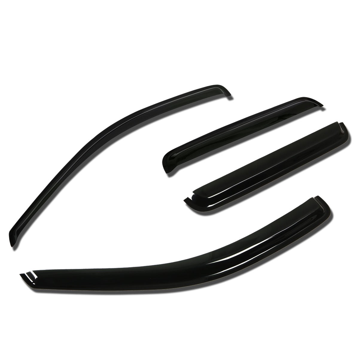 PROTECTOR DE VENTANA WINDOW VISORS - 99-04 JEEP GRAND CHEROKEE - 4PCS - DARK SMOKE