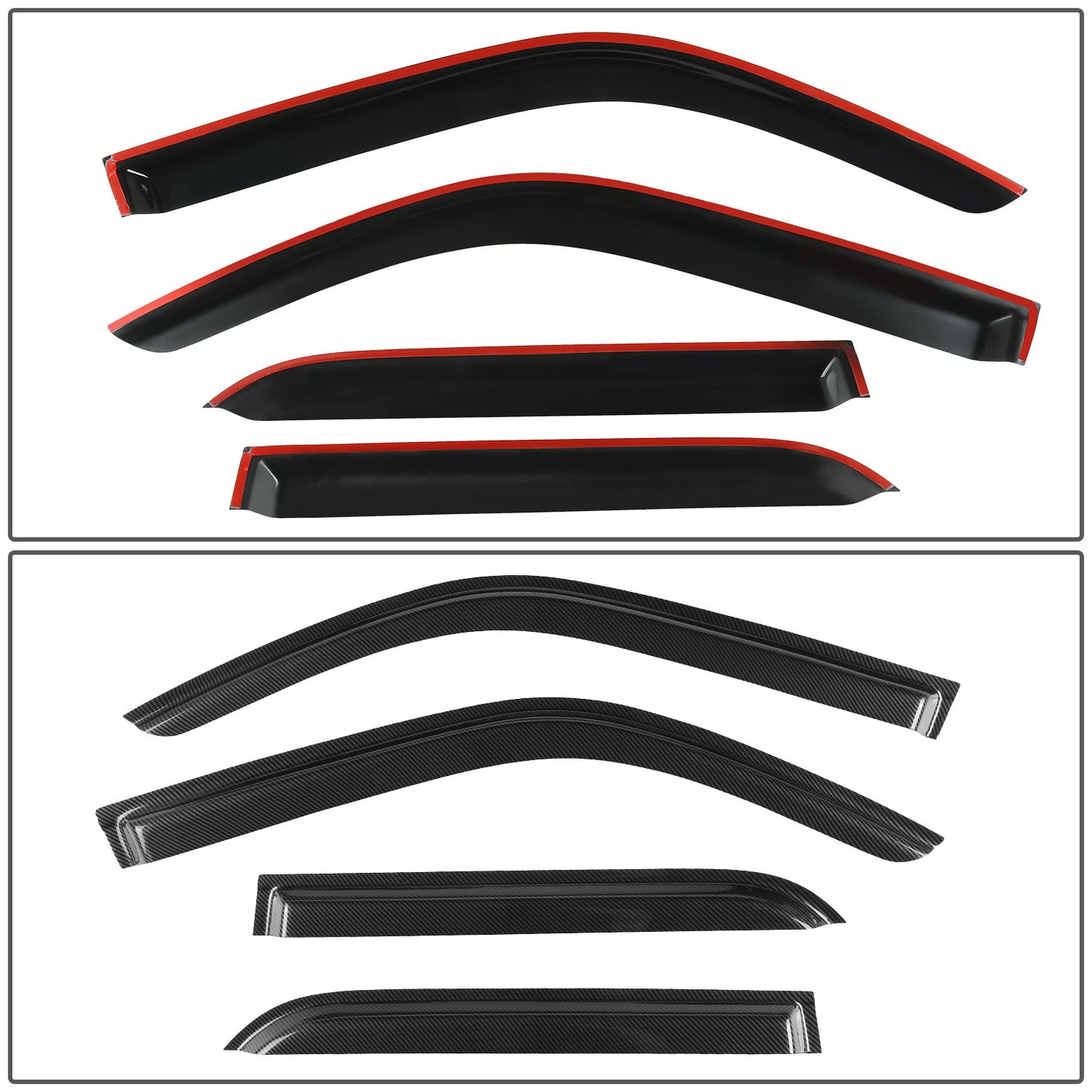 PROTECTOR DE VENTANA WINDOW VISORS - TOYOTA 4RUNNER 1996-2002 - 4PCS - SMOKE