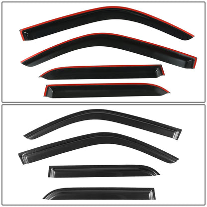 PROTECTOR DE VENTANA WINDOW VISORS - TOYOTA 4RUNNER 1996-2002 - 4PCS - SMOKE