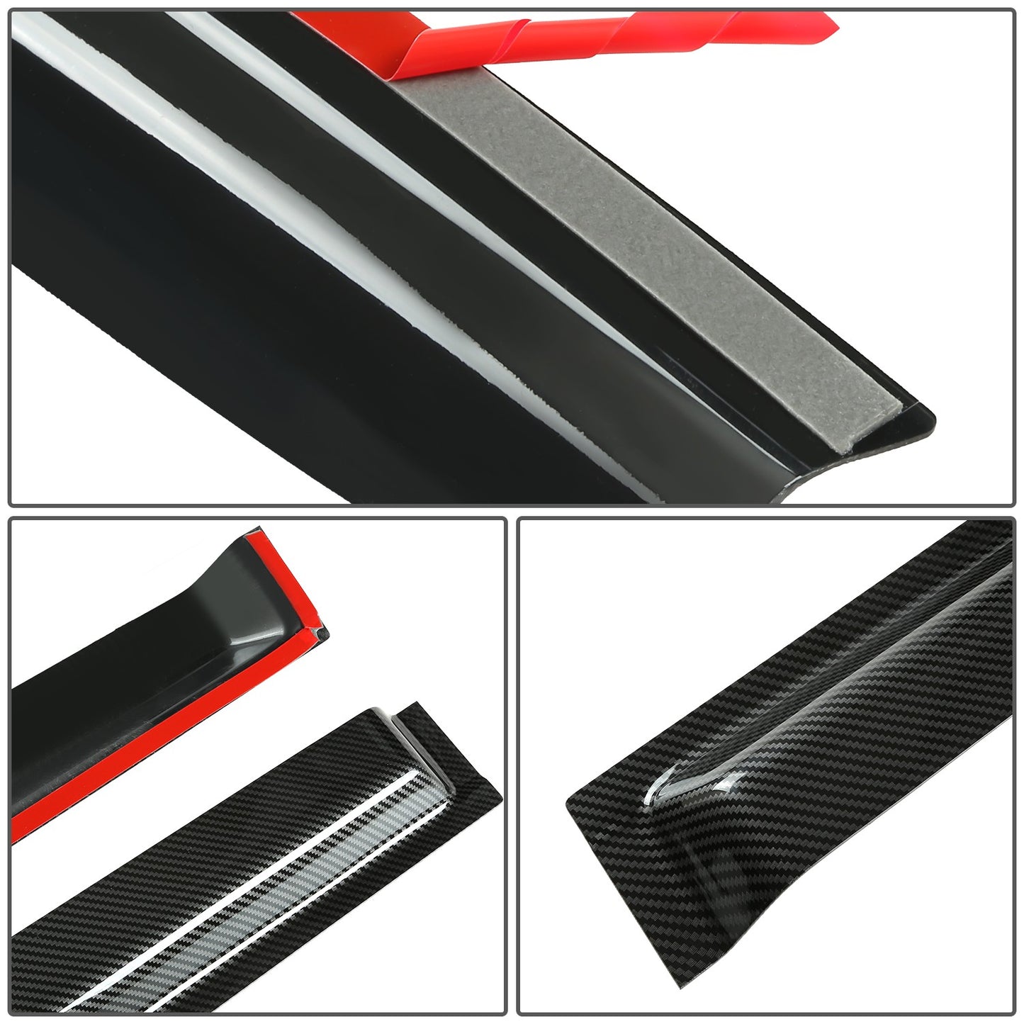 PROTECTOR DE VENTANA WINDOW VISORS - TOYOTA 4RUNNER 1996-2002 - 4PCS - SMOKE