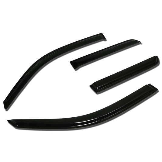PROTECTOR DE VENTANA WINDOW VISORS - 03-09 TOYOTA 4RUNNER - 4PCS - DARK SMOKE
