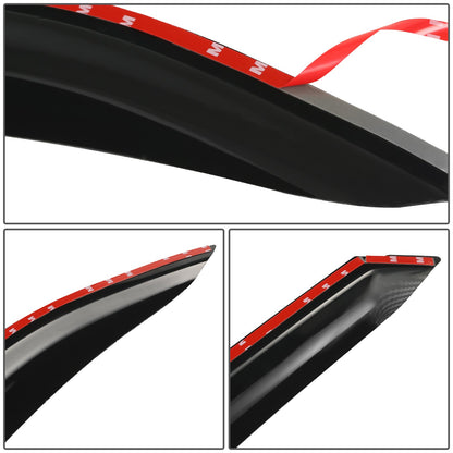 PROTECTOR DE VENTANA WINDOW VISORS - 02-06 TOYOTA CAMRY - CARBON FIBER PATTERN STYLING - 4PCS - BLACK