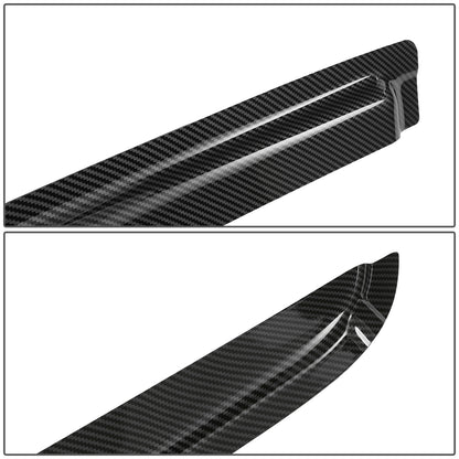 PROTECTOR DE VENTANA WINDOW VISORS - 01-07 TOYOTA SEQUOIA - CARBON FIBER PATTERN STYLING - 4PCS - BLACK