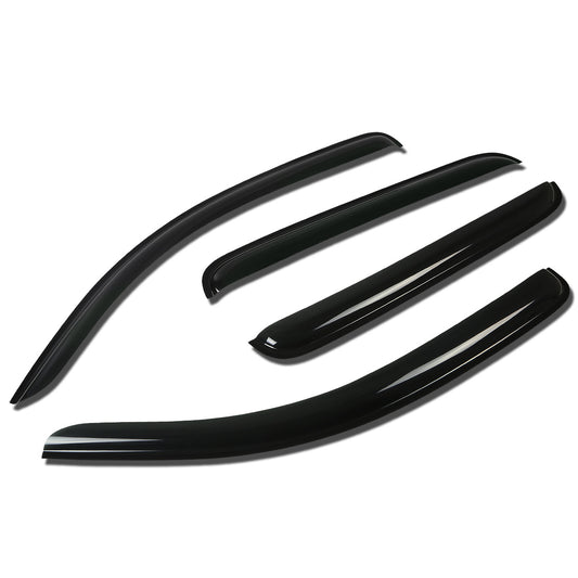 PROTECTOR DE VENTANA WINDOW VISORS - 05-15 TOYOTA TACOMAS - 4PCS - DOUBLE CAB - DARK SMOKE