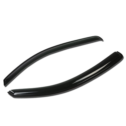 PROTECTOR DE VENTANA WINDOW VISORS - 05-14 TOYOTA TACOMA 2-DR - STANDARD CAB - 2PCS - DARK SMOKE