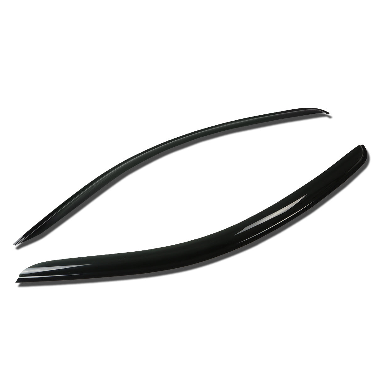 PROTECTOR DE VENTANA WINDOW VISORS - 05-09 FORD MUSTANG 2-DR - DOES NOT FIT CONVERTIBLE MODELS - 2PCS - DARK SMOKE