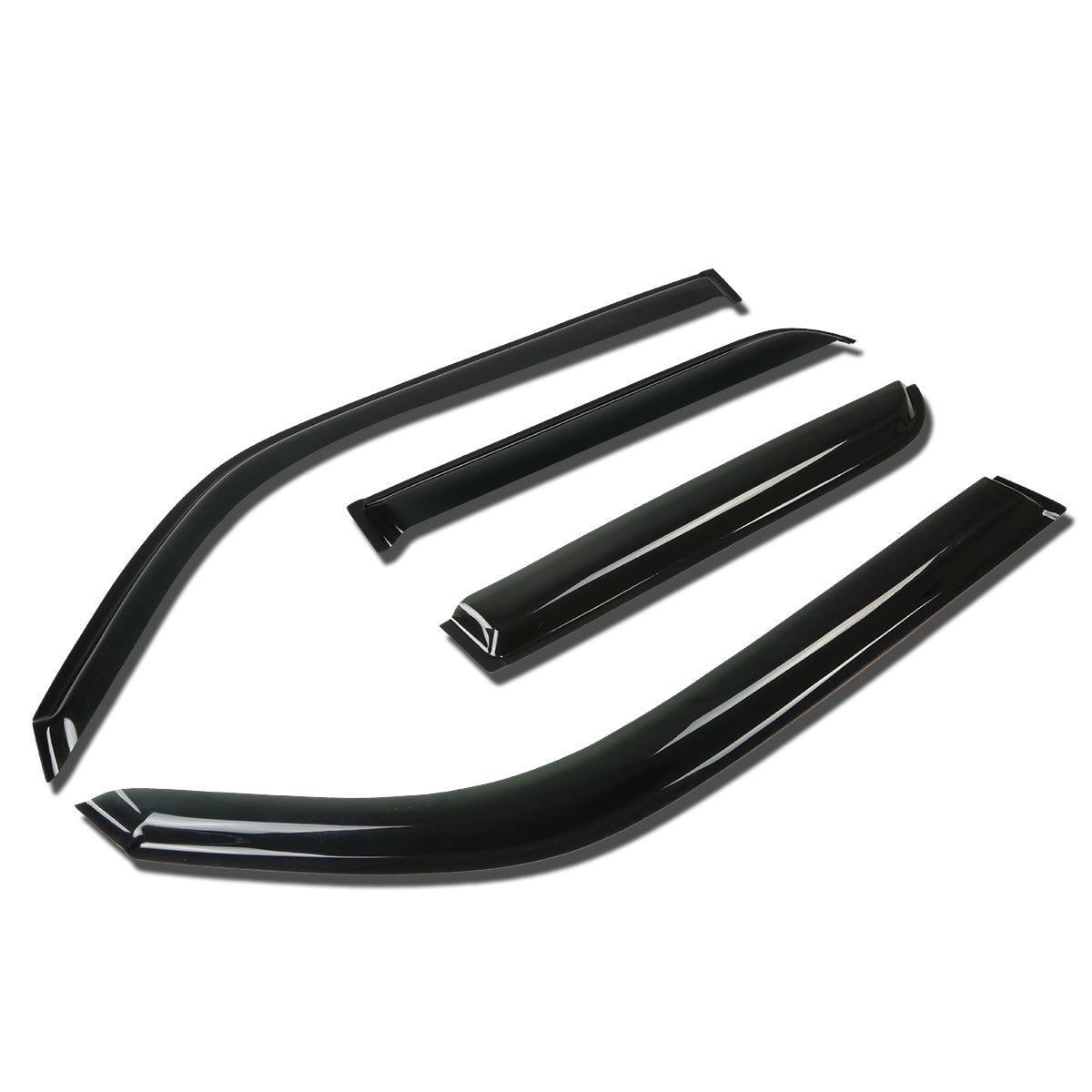 PROTECTOR DE VENTANA WINDOW VISORS - 10-13 TOYOTA 4RUNNER - 4PCS - DARK SMOKE