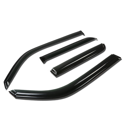 PROTECTOR DE VENTANA WINDOW VISORS - 10-13 TOYOTA 4RUNNER - 4PCS - DARK SMOKE