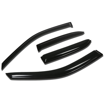 PROTECTOR DE VENTANA WINDOW VISORS - 99-03 MAZDA PROTEGE- 4PCS - DARK SMOKE