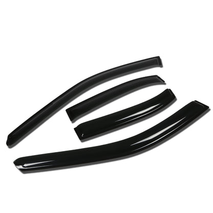 PROTECTOR DE VENTANA WINDOW VISORS - 98-01 NISSAN ALTIMA - 4PCS - DARK SMOKE