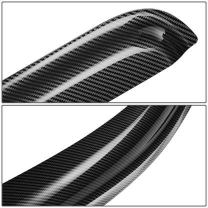 PROTECTOR DE VENTANA WINDOW VISORS - 05-15 NISSAN XTERRA - CARBON FIBER PATTERN STYLING - 4PCS - BLACK