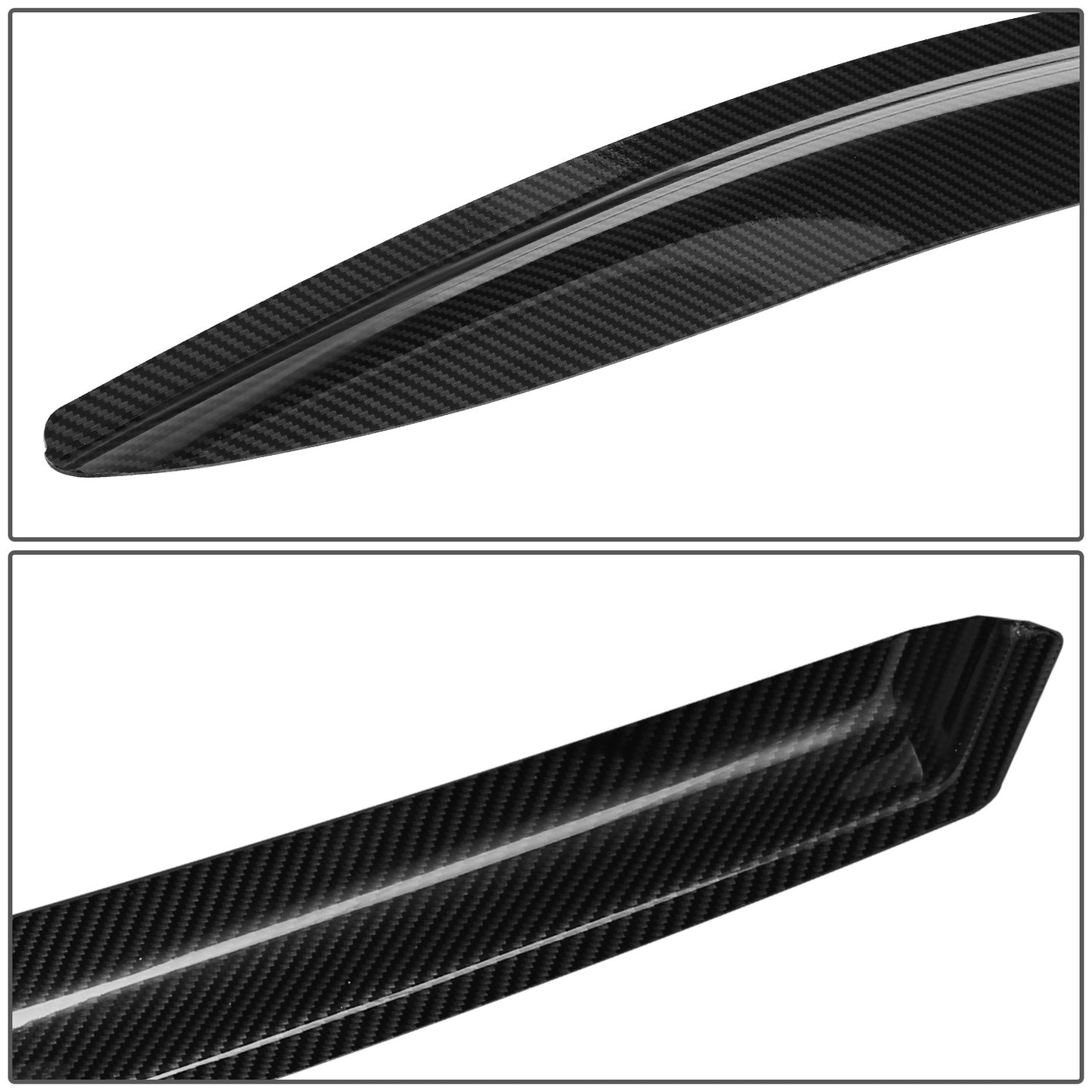 PROTECTOR DE VENTANA WINDOW VISORS - 05-10 PONTIAC G6 - CARBON FIBER PATTERN STYLING - 4PCS - BLACK