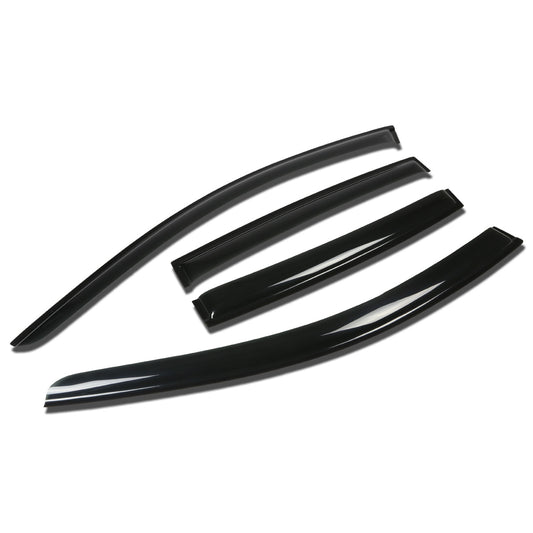 PROTECTOR DE VENTANA WINDOW VISORS - 10-13 BUICK LACROSSE / 14-15 BUICK ENCLAVE - 4PCS - DARK SMOKE