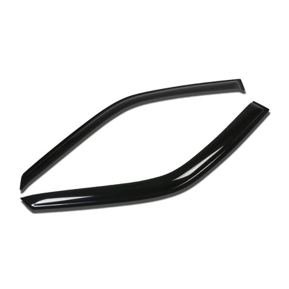 PROTECTOR DE VENTANA WINDOW VISORS - 99-03 CHEVY TRACKER , SUZUKI VITARA - FITS MODELS WITH 2 DOOR ONLY  - 2PCS- DARK SMOKE