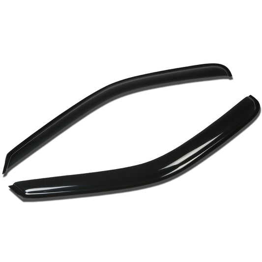PROTECTOR DE VENTANA WINDOW VISORS - 97-98 PONTIAC TRANSPORT / 97-04 OLDSMOBILE SILHOUETTE / 97-05 CHEVY VENTURE / 99-04 PONTIAC MONTANA - 2PCS - DARK SMOKE