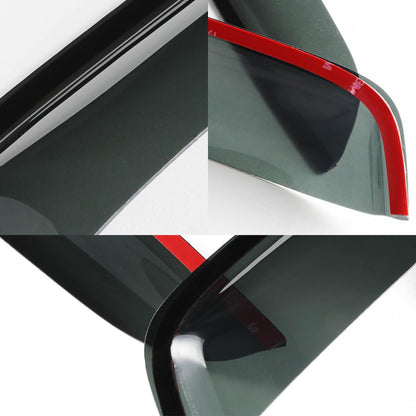 PROTECTOR DE VENTANA WINDOW VISORS - 18-23 JEEP WRANGLER JL / 20-22 JEEP GLADIATOR