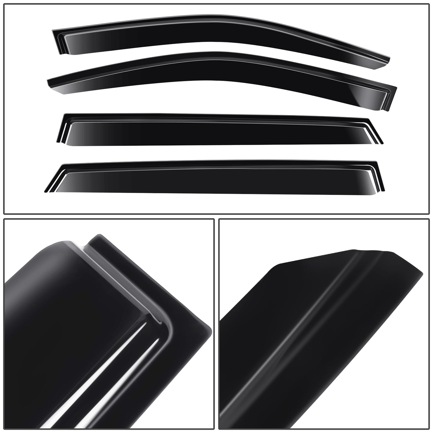 PROTECTOR DE VENTANA WINDOW VISORS - 13-19 NISSAN SENTRA S SV SR