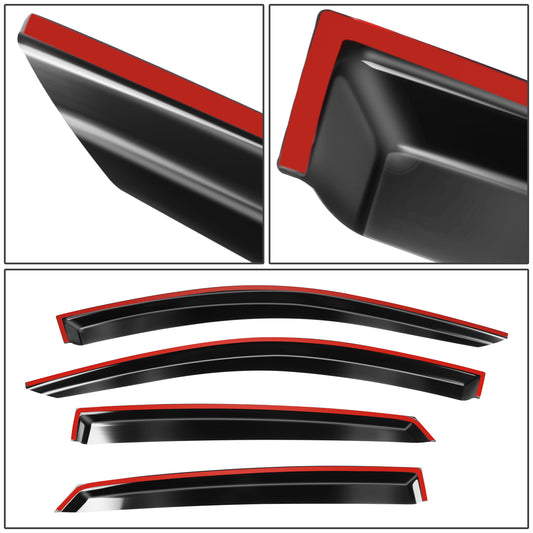 PROTECTOR DE VENTANA WINDOW VISORS - 18-22 HONDA ACCORD SEDAN 10TH GEN LX EX / 19-22 L SPORT TOURING