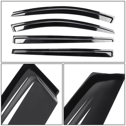 PROTECTOR DE VENTANA WINDOW VISORS - 21-23 TOYOTA SIENNA LE XLE XSE LIMITED PLATINUM