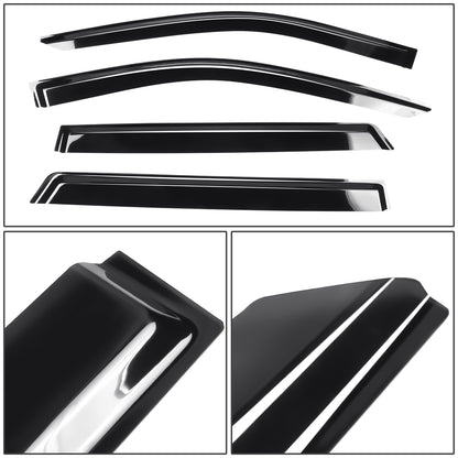 PROTECTOR DE VENTANA WINDOW VISORS - 21-23 CHEVROLET CHEVY TAHOE & COMPATIBLE WITH GMC YUKON