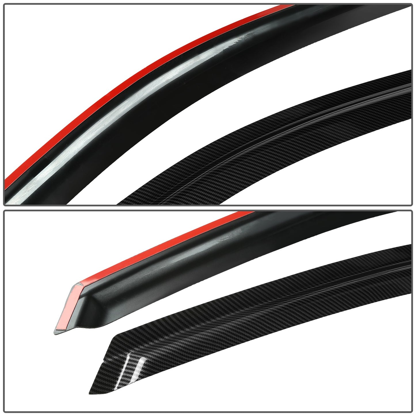 PROTECTOR DE VENTANA WINDOW VISORS - CHEVROLET EQUINOX 2010-2017 - 4PCS - SMOKE