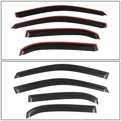 PROTECTOR DE VENTANA WINDOW VISORS - CHEVROLET EQUINOX 2010-2017 - 4PCS - SMOKE