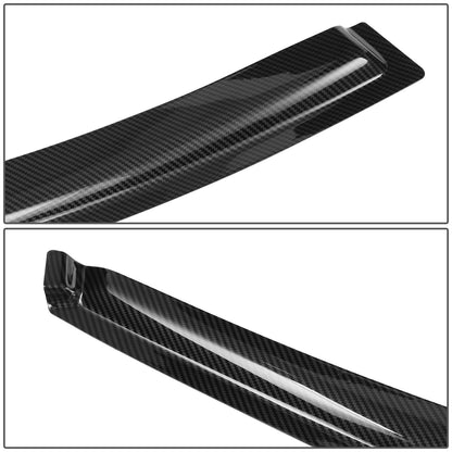 PROTECTOR DE VENTANA WINDOW VISORS - 03-08 PONTIAC VIBE / 03-08 TOYOTA MATRIX - CARBON FIBER PATTERN STYLING - 4PCS - BLACK