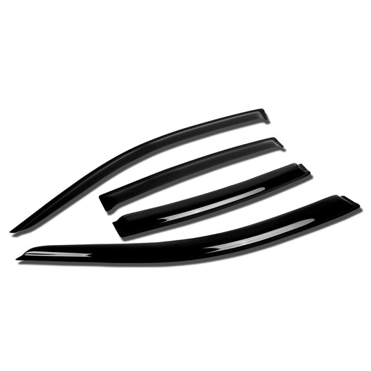 PROTECTOR DE VENTANA WINDOW VISORS - 07-10 CHRYSLER SEBRING / 11-14 CHRYSLER 200 - 4PCS - DARK SMOKE