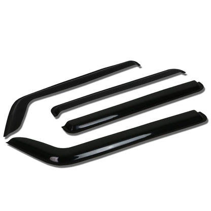 PROTECTOR DE VENTANA WINDOW VISORS - 06-10 HUMMER H3- 4PCS - DARK SMOKE