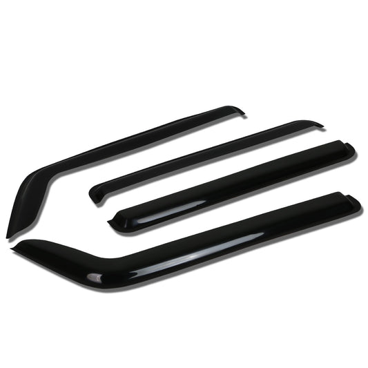 PROTECTOR DE VENTANA WINDOW VISORS - 06-10 HUMMER H3- 4PCS - DARK SMOKE