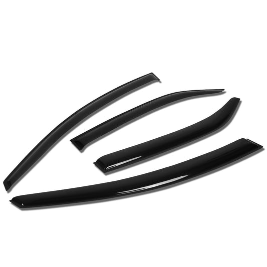 PROTECTOR DE VENTANA WINDOW VISORS - 10-12 KIA FORTE/K3 - 4PCS - DARK SMOKE