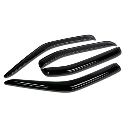 PROTECTOR DE VENTANA WINDOW VISORS - 00-04 NISSAN XTERRA - 4PCS - DARK SMOKE