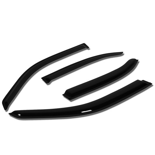 PROTECTOR DE VENTANA WINDOW VISORS - 96-03 MERCEDES-BENZ E-CLASS W210 4-DOOR - 4PCS - DARK SMOKE