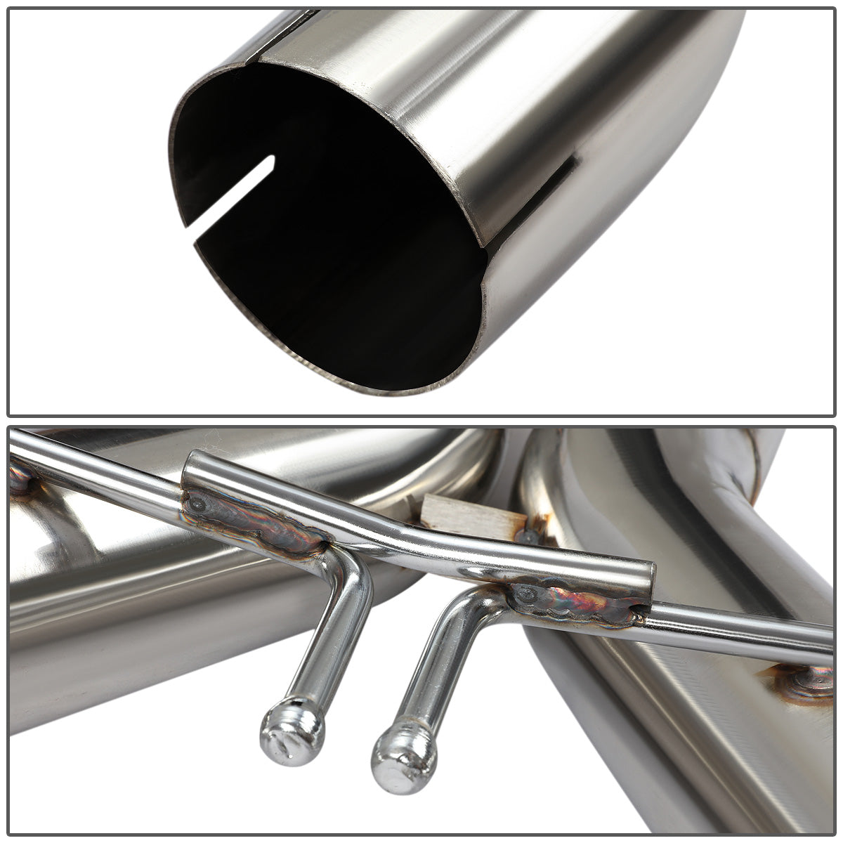 X-PIPE X-PIPE - EXHAUST - SS - 14-17 CHEVY CORVETTE C7 6.2L - FITS 3" BALL FLANGES ONLY