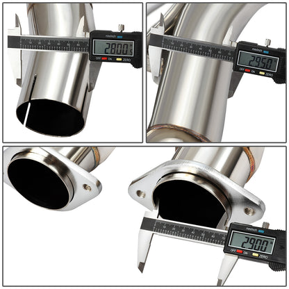 X-PIPE X-PIPE - EXHAUST - SS - 14-17 CHEVY CORVETTE C7 6.2L - FITS 3" BALL FLANGES ONLY