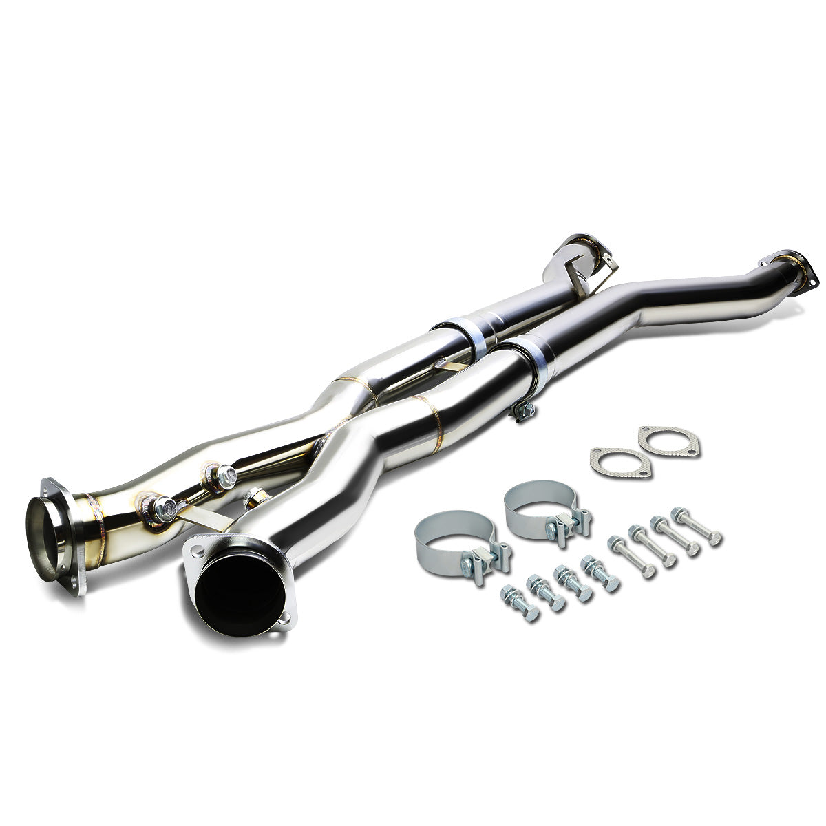 X-PIPE X-PIPE - EXHAUST - SS - 97-04 CHEVY CORVETTE C5 - FITS 3" BALL FLANGES ONLY