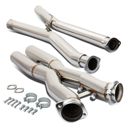 X-PIPE X-PIPE - EXHAUST - SS - 97-04 CHEVY CORVETTE C5 - FITS 3" BALL FLANGES ONLY
