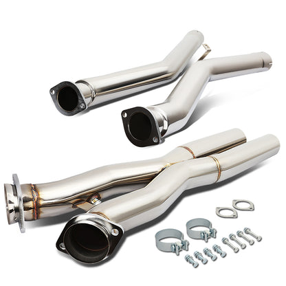 X-PIPE X-PIPE - EXHAUST - SS - 97-04 CHEVY CORVETTE C5 - FITS 3" BALL FLANGES ONLY