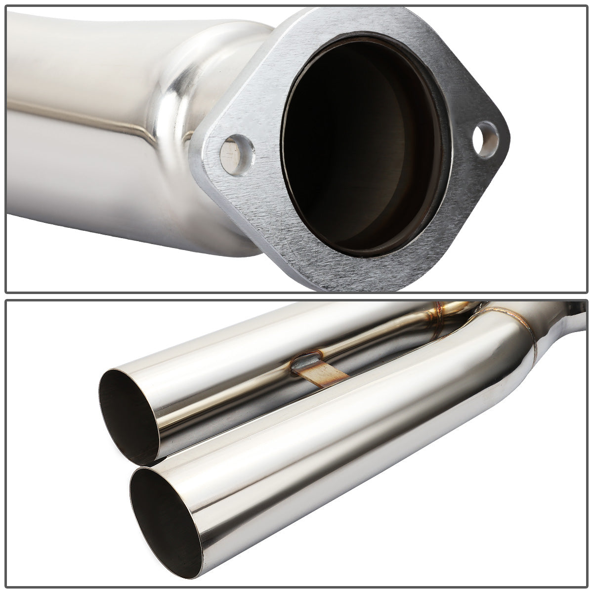 X-PIPE X-PIPE - EXHAUST - SS - 97-04 CHEVY CORVETTE C5 - FITS 3" BALL FLANGES ONLY