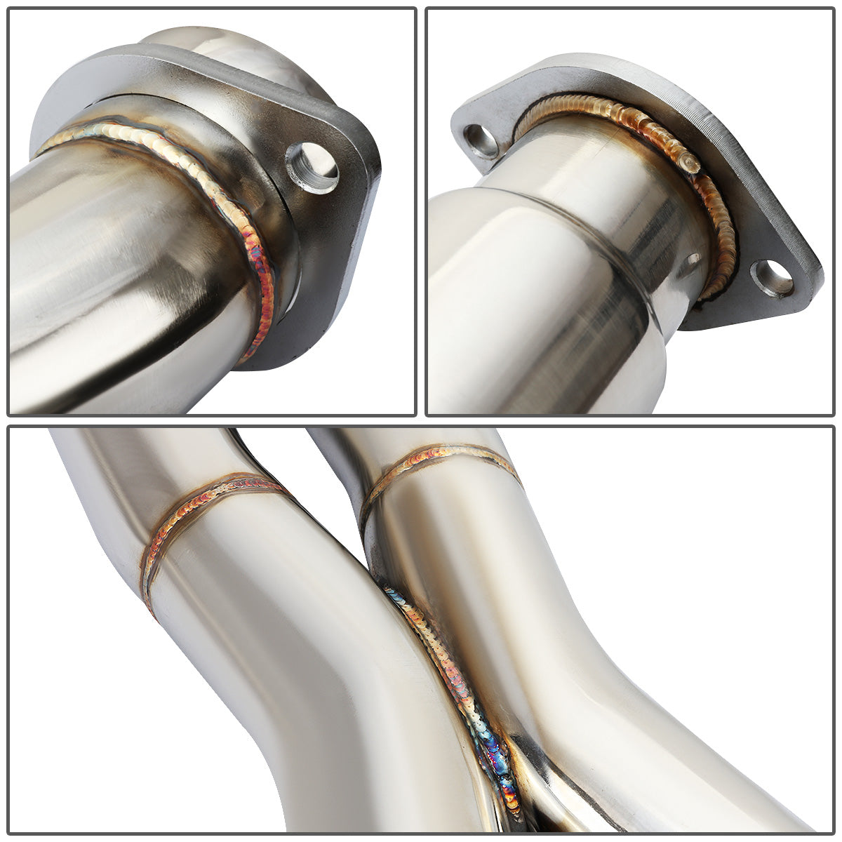 X-PIPE X-PIPE - EXHAUST - SS - 97-04 CHEVY CORVETTE C5 - FITS 3" BALL FLANGES ONLY