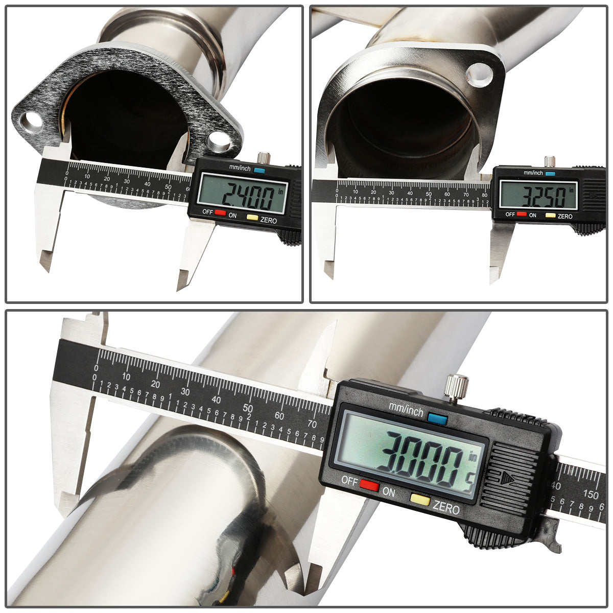 X-PIPE X-PIPE - EXHAUST - SS - 97-04 CHEVY CORVETTE C5 - FITS 3" BALL FLANGES ONLY