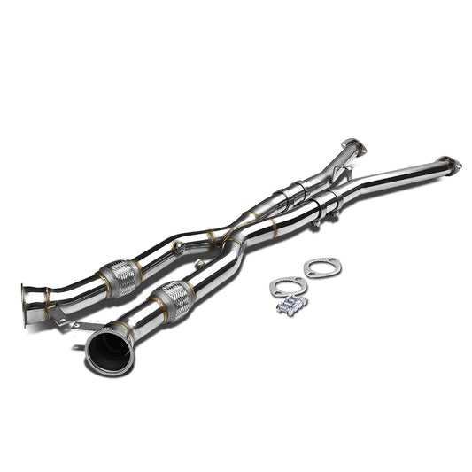 X-PIPE X-PIPE - EXHAUST - SS - 97-04 CHEVY CORVETTE C5 - 3" V-BAND INLET FLANGE