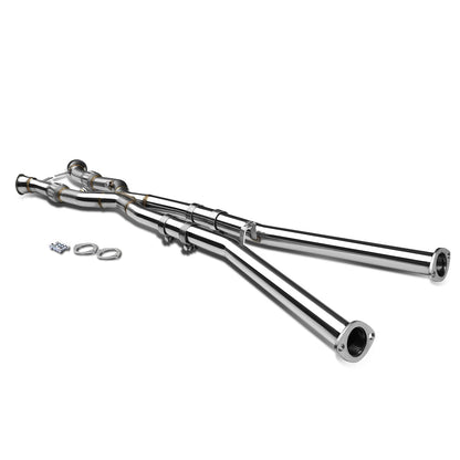 X-PIPE X-PIPE - EXHAUST - SS - 97-04 CHEVY CORVETTE C5 - 3" V-BAND INLET FLANGE