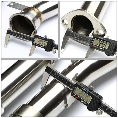 X-PIPE X-PIPE - EXHAUST - SS - 97-04 CHEVY CORVETTE C5 - 3" V-BAND INLET FLANGE