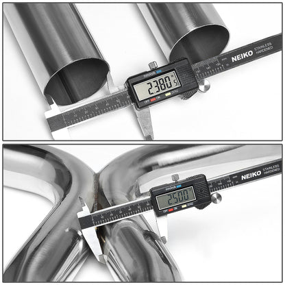 X-PIPE X-PIPE - EXHAUST - SS - 05-10 FORD MUSTANG 4.0L V6 - CUTTING OF FACTORY H-PIPE REQUIRED FOR INSTALLATION