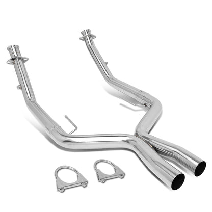 X-PIPE X-PIPE - EXHAUST - SS - 05-10 FORD MUSTANG 4.6L V8 - FITS OEM OR SHORTY HEADERS