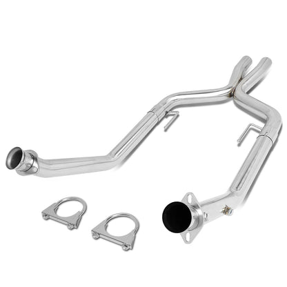 X-PIPE X-PIPE - EXHAUST - SS - 05-10 FORD MUSTANG 4.6L V8 - FITS OEM OR SHORTY HEADERS