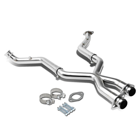 X-PIPE X-PIPE - EXHAUST - SS - 96-98 FORD MUSTANG 4.6L V8 - FITS OEM OR SHORTY HEADERS