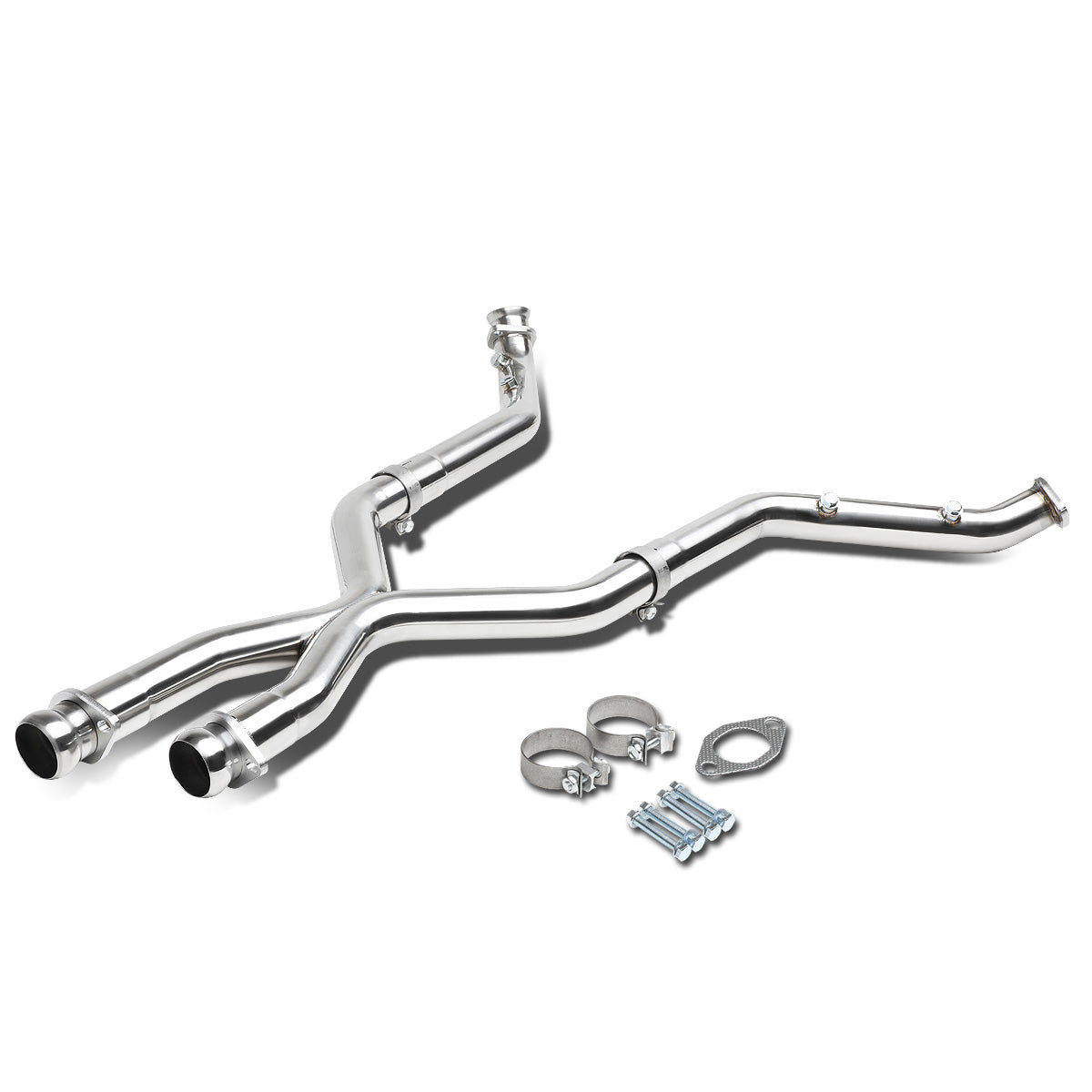 X-PIPE X-PIPE - EXHAUST - SS - 96-98 FORD MUSTANG 4.6L V8 - FITS OEM OR SHORTY HEADERS